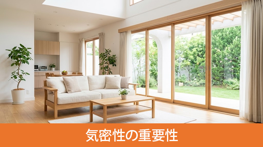 快適な家づくりにおける気密性の重要性