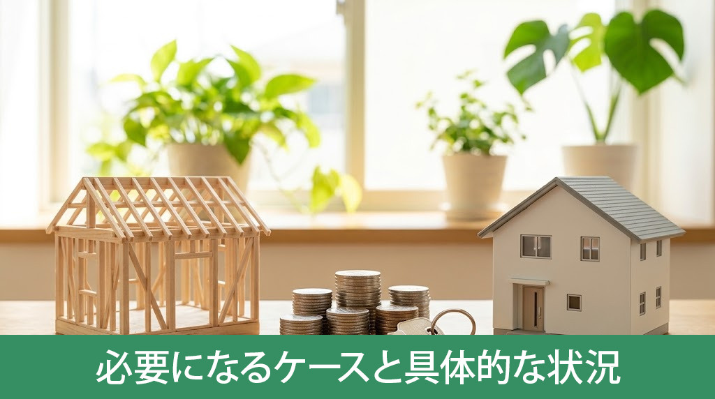 つなぎ融資が必要になるケースと具体的な状況