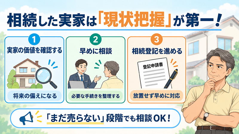 各務原市で不動産を相続したらまずは現状把握が第一!
