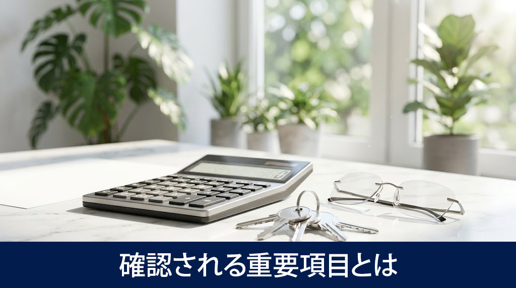 入居審査で重要視される確認項目
