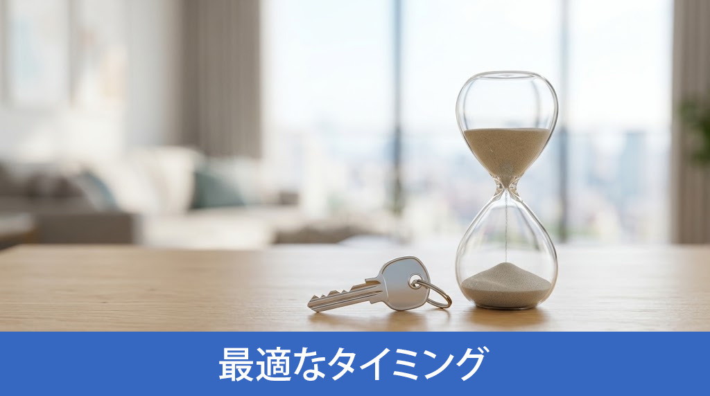 マンション買い替えに最適なタイミングとは