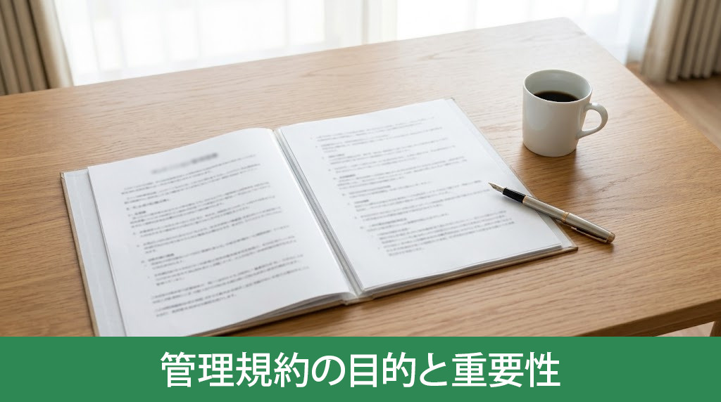 中古マンション管理規約の目的と重要性
