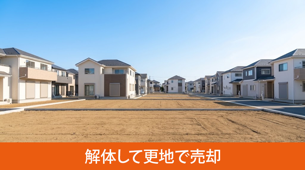 建物を解体して更地で売却する利点と注意点