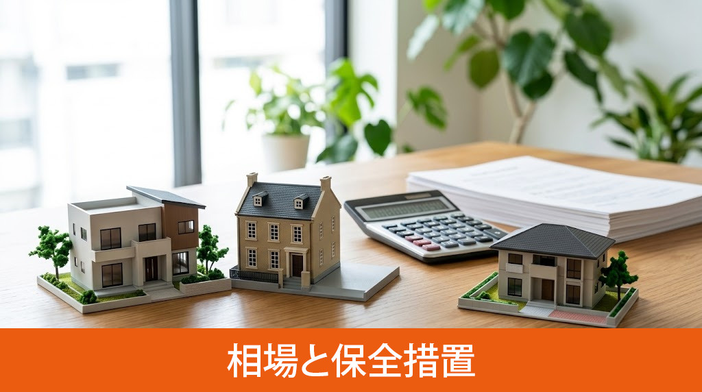 物件種別による手付金の相場と保全措置