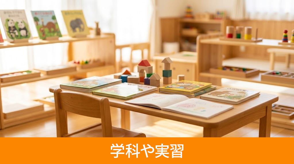 「千葉子ども専門学校」の学科や実習