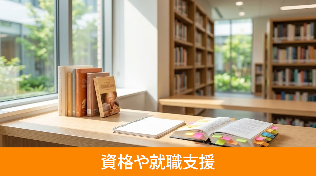 「千葉子ども専門学校」の資格や就職支援