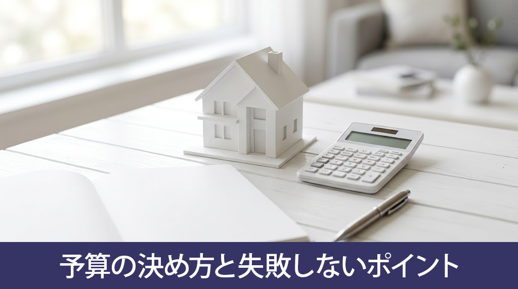 注文住宅の予算の決め方と失敗しないポイント