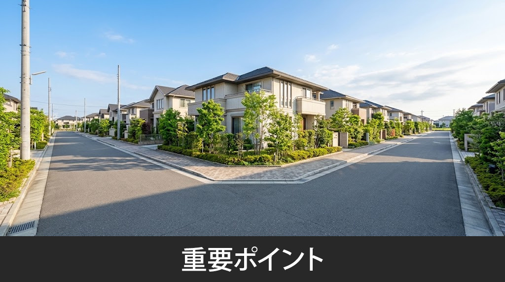 後悔しないための角地選びの重要ポイント
