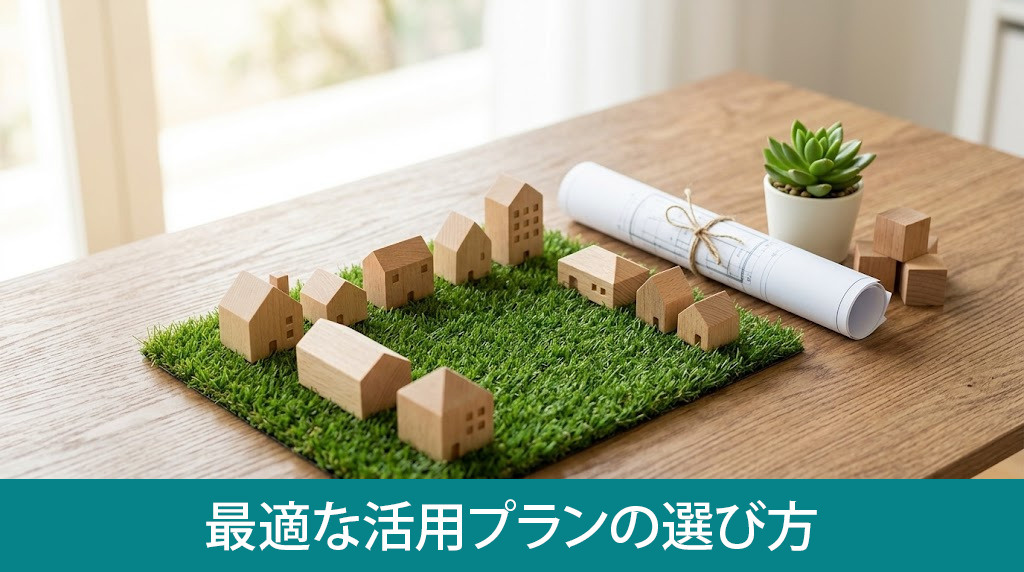 広い土地に最適な活用プランの選び方