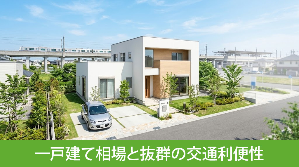 本庄市の一戸建て相場と抜群の交通利便性