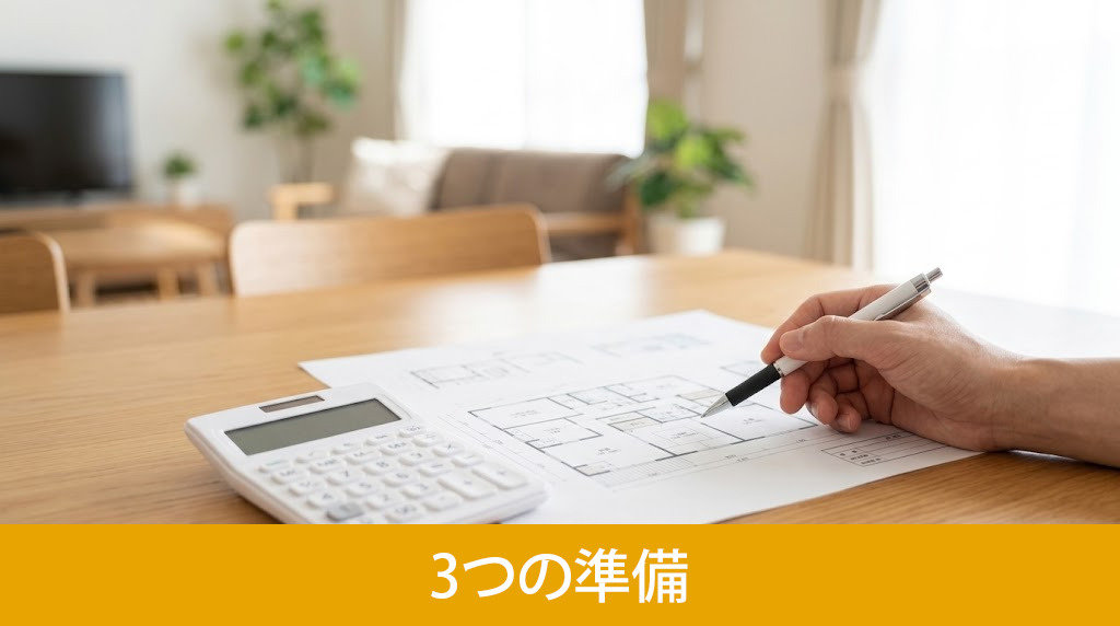 建売探しを始める前にやっておきたい3つの準備
