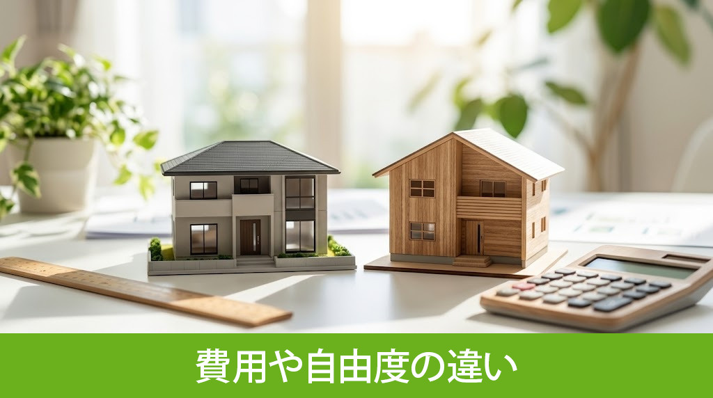 ハウスメーカーと工務店の費用や自由度の違い