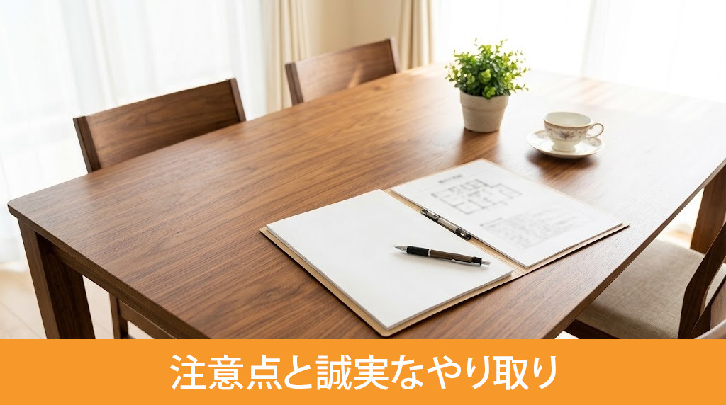 内覧対応の注意点と誠実なやり取り