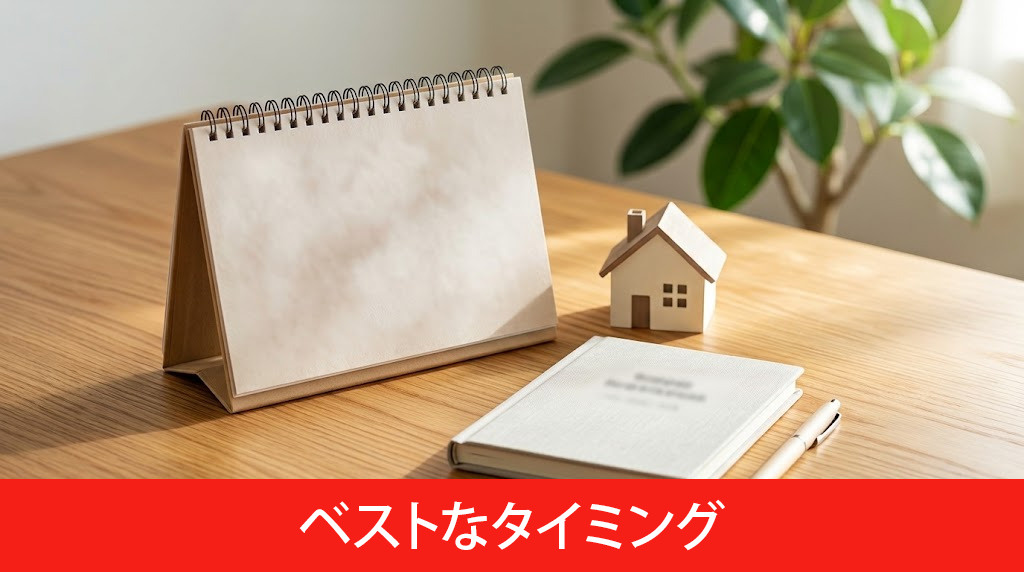 部屋探しを始めるベストなタイミング