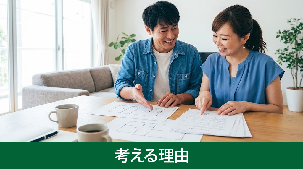 規模を縮小する買い替えを考える理由