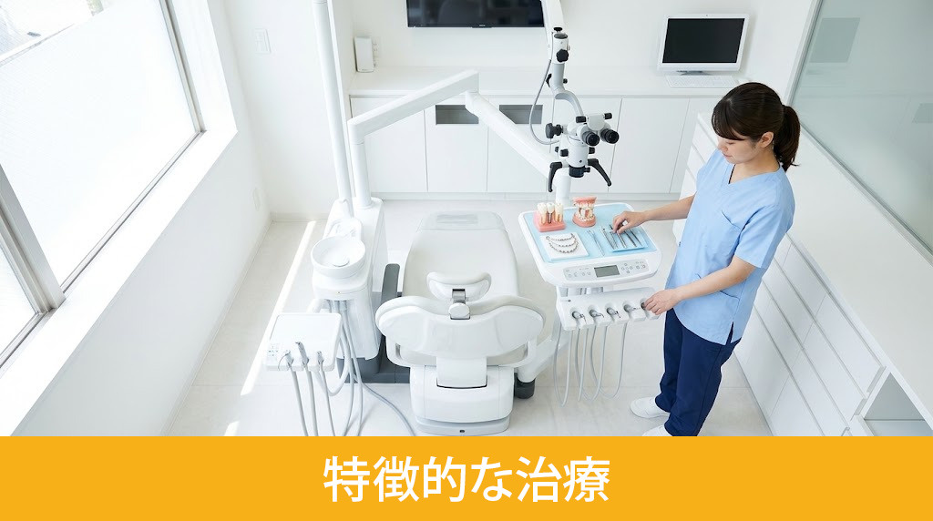 「きくち歯科クリニック」の特徴的な治療