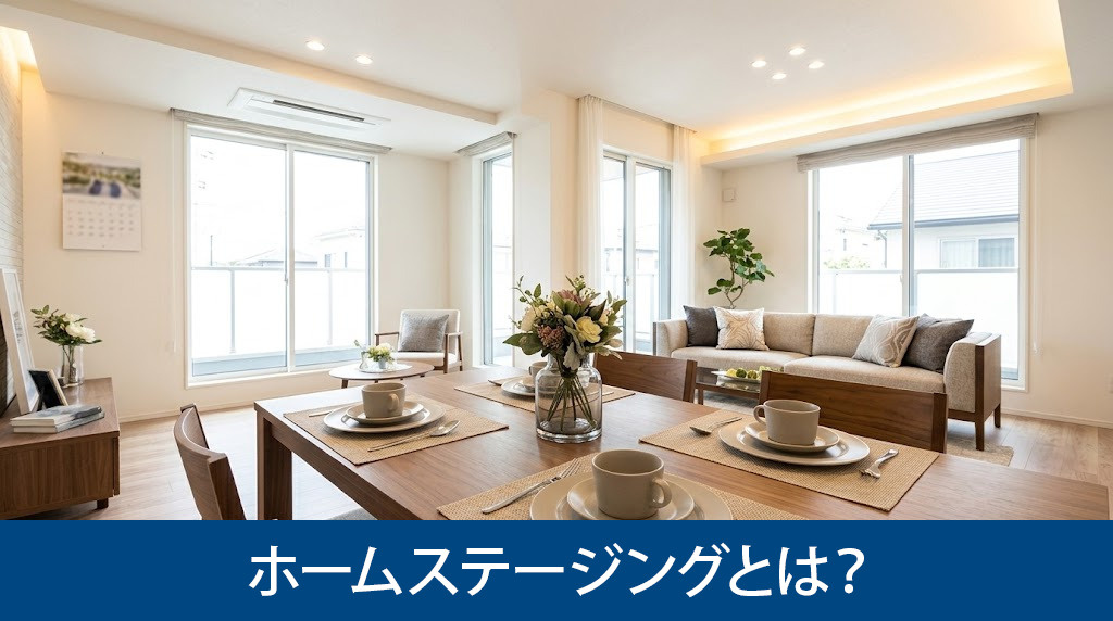 家を早く高く売るホームステージングとは?