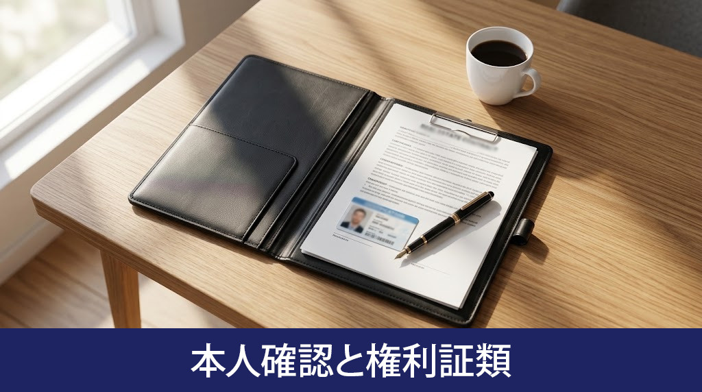 契約締結時に必要となる本人確認と権利証類