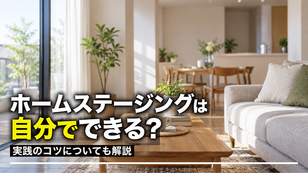 ホームステージングは自分でできる?実践のコツについても解説