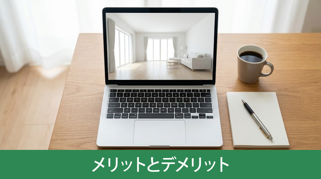 オンライン内見のメリットとデメリット