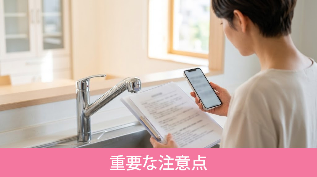 賃貸で浄水器を設置する際の重要な注意点