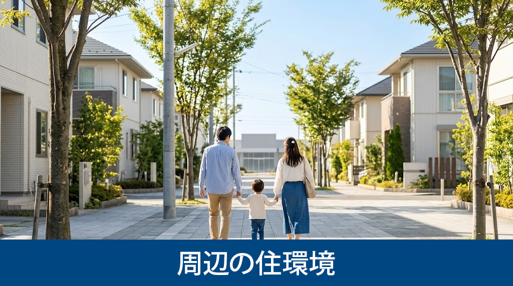 姫路市余部区周辺の住環境