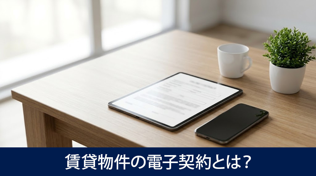 賃貸物件の電子契約とは?