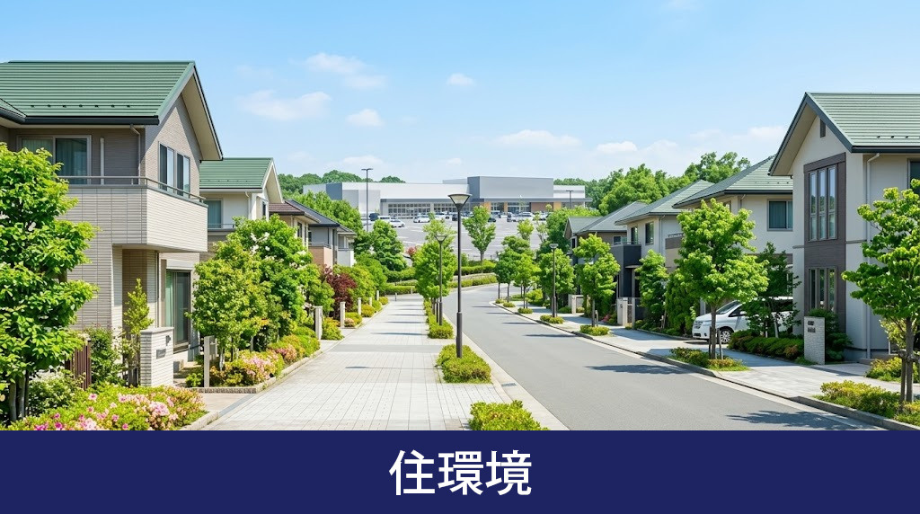 小郡市の住環境