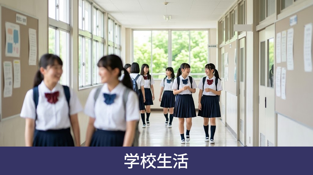 「桜蔭中学校」の学校生活について