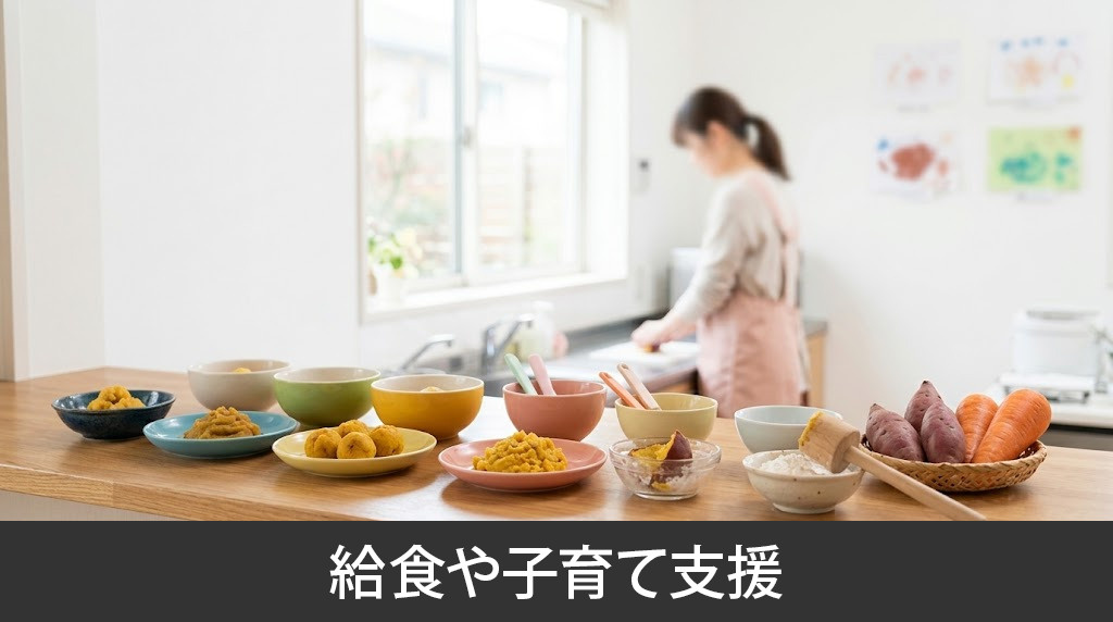 光の森キャロット保育園の給食や子育て支援