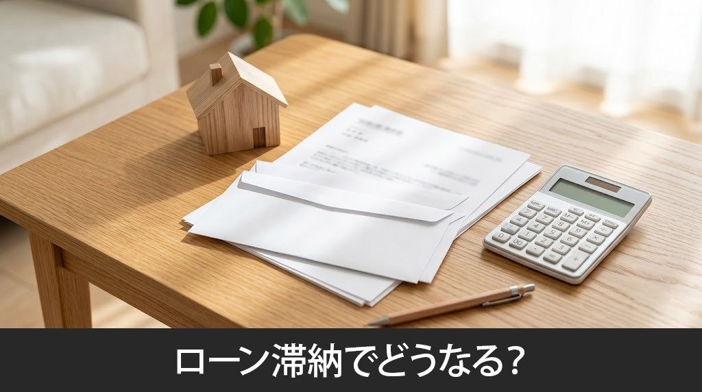ローン滞納でどうなる?