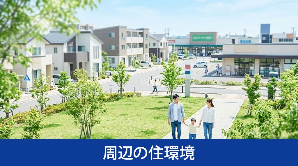 今津駅周辺の住環境