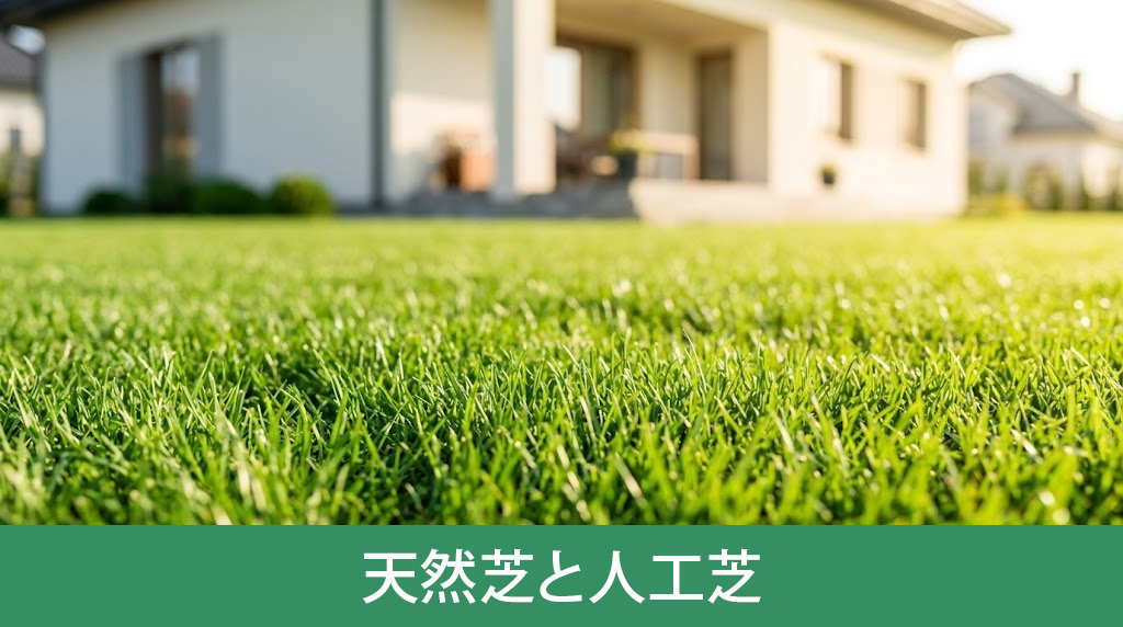 天然芝と人工芝の違いと正しい選び方
