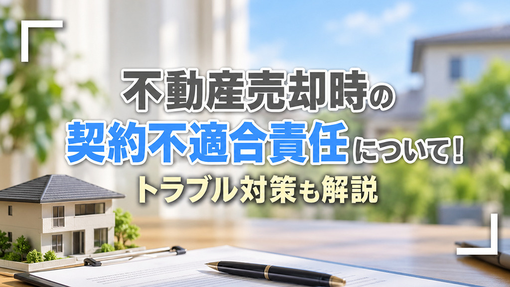 不動産売却時の契約不適合責任について!トラブル対策も解説