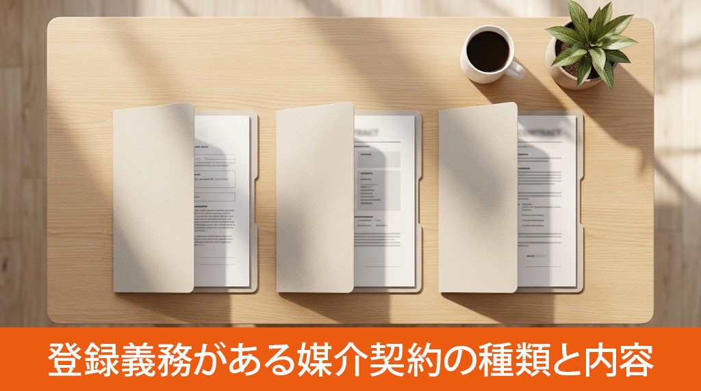 レインズ登録義務がある媒介契約の種類と内容