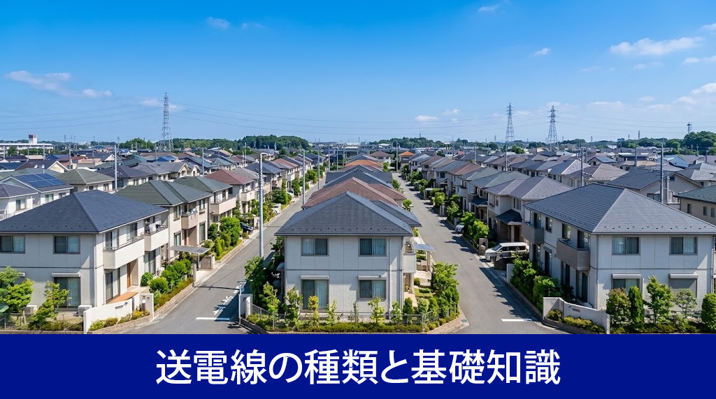 不動産売却前に知るべき送電線の種類と基礎知識