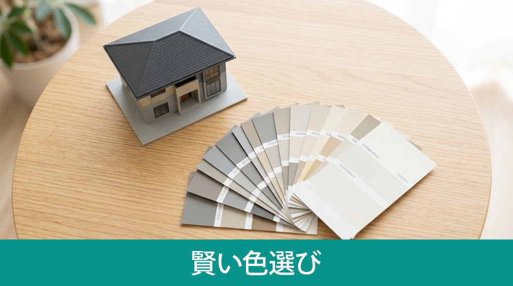 外壁塗装の賢い色選び