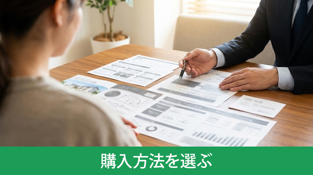 自分に最適な一戸建ての購入方法を選ぶ