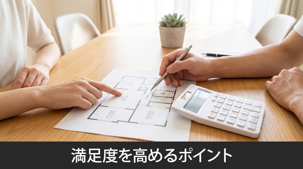 1500万の新築で満足度を高めるポイント