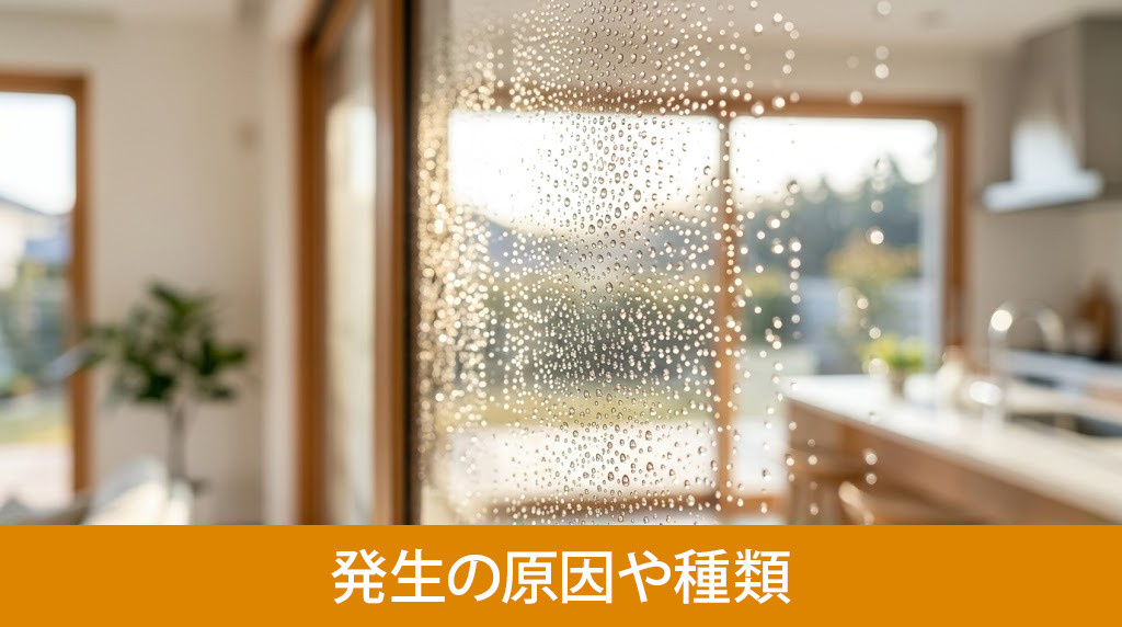結露対策の前に知るべき発生の原因や種類