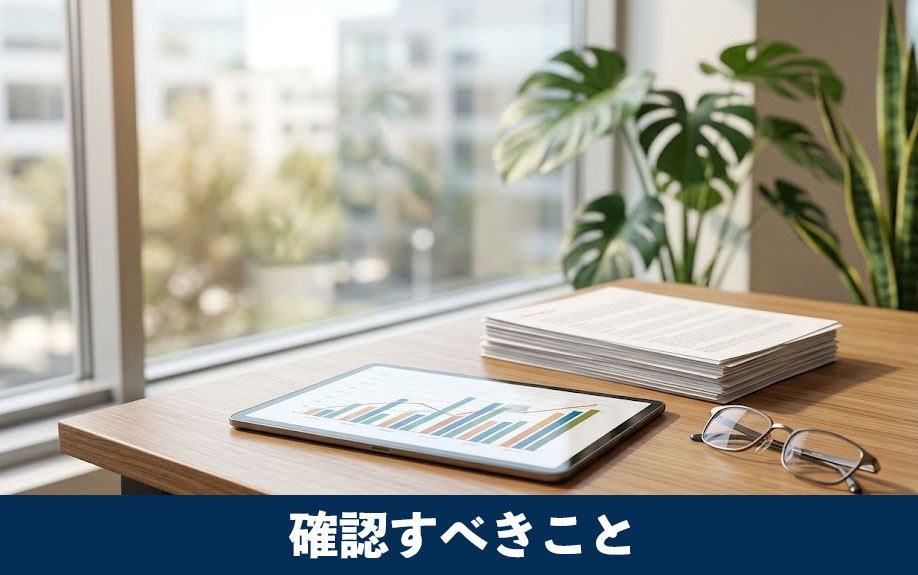 売却前に長期修繕計画で確認すべきこと