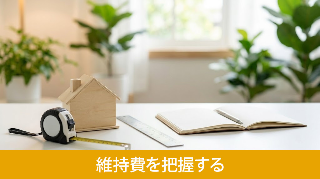 持ち家所有後に発生する維持費を把握する