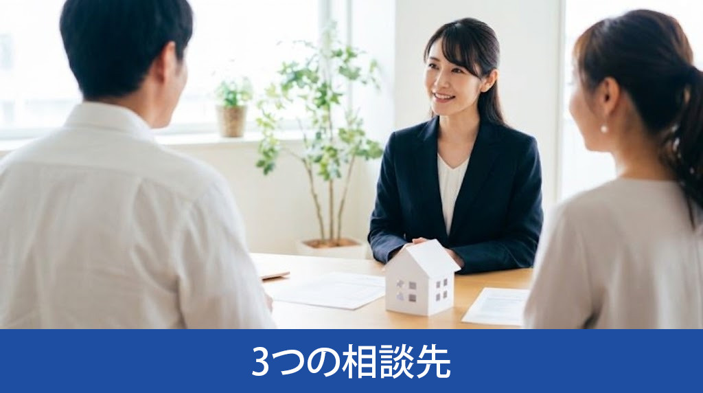 空き家売却を検討時に頼れる3つの相談先
