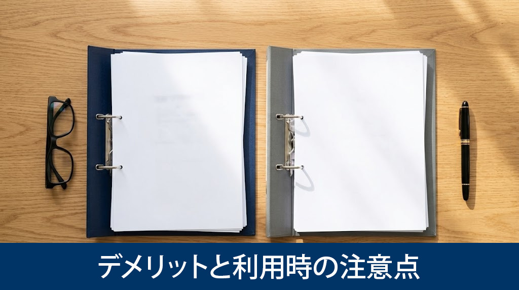 ダブルフラットのデメリットと利用時の注意点