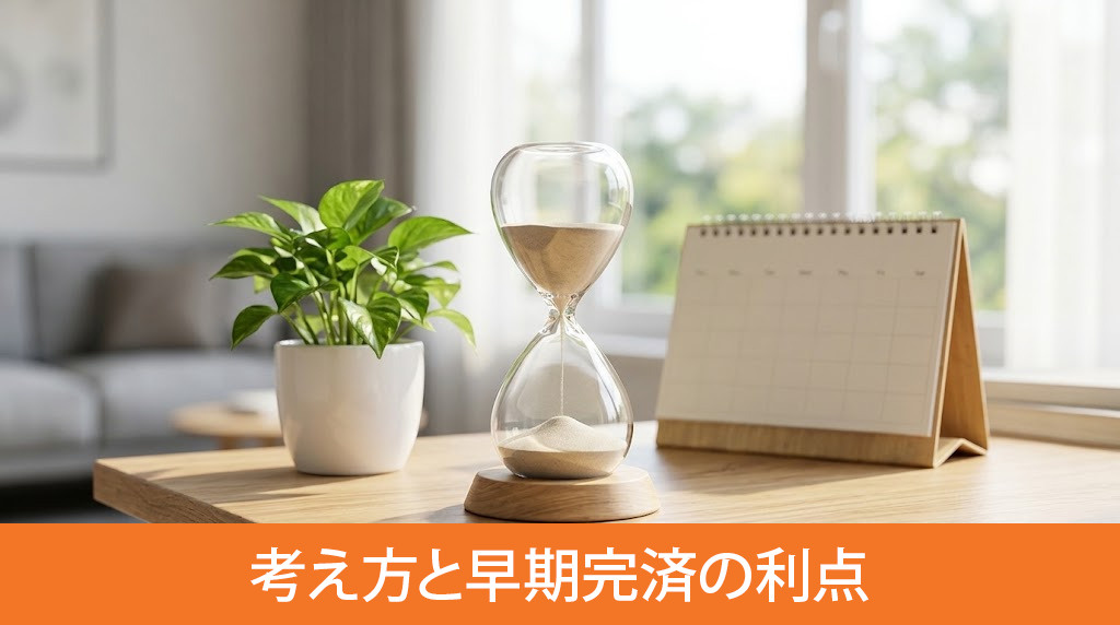 適切な完済時期の考え方と早期完済の利点