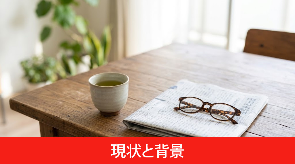 増加する一人暮らし高齢者の現状と背景
