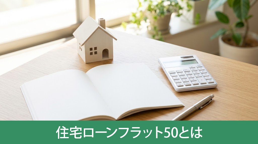 最長50年の住宅ローンフラット50とは