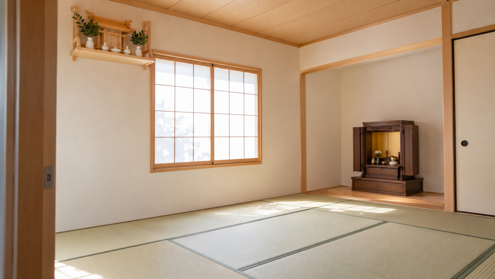 神棚と仏壇は同じ部屋に置ける?配置の確認ポイントについても解説