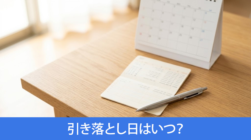 家賃の引き落とし日はいつ?