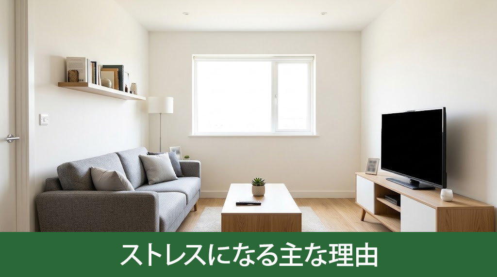 居住中の内覧がストレスになる主な理由